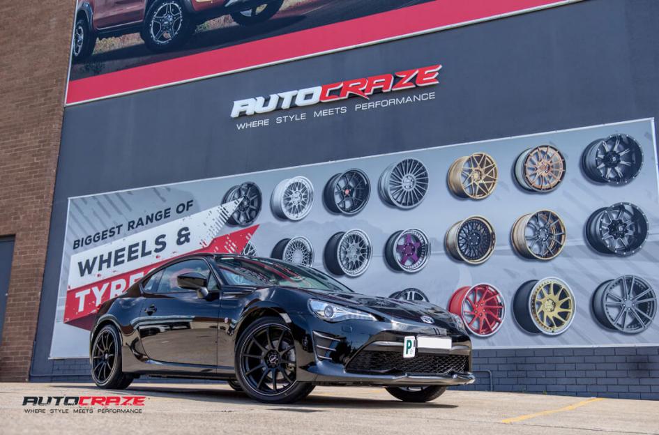TOYOTA 86 HALO SATIN BLACK